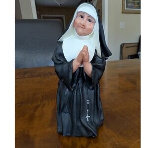 Vintage 1995 Happy Habits by Artist Deb Woods "Sister Mary Reverent" Figurine